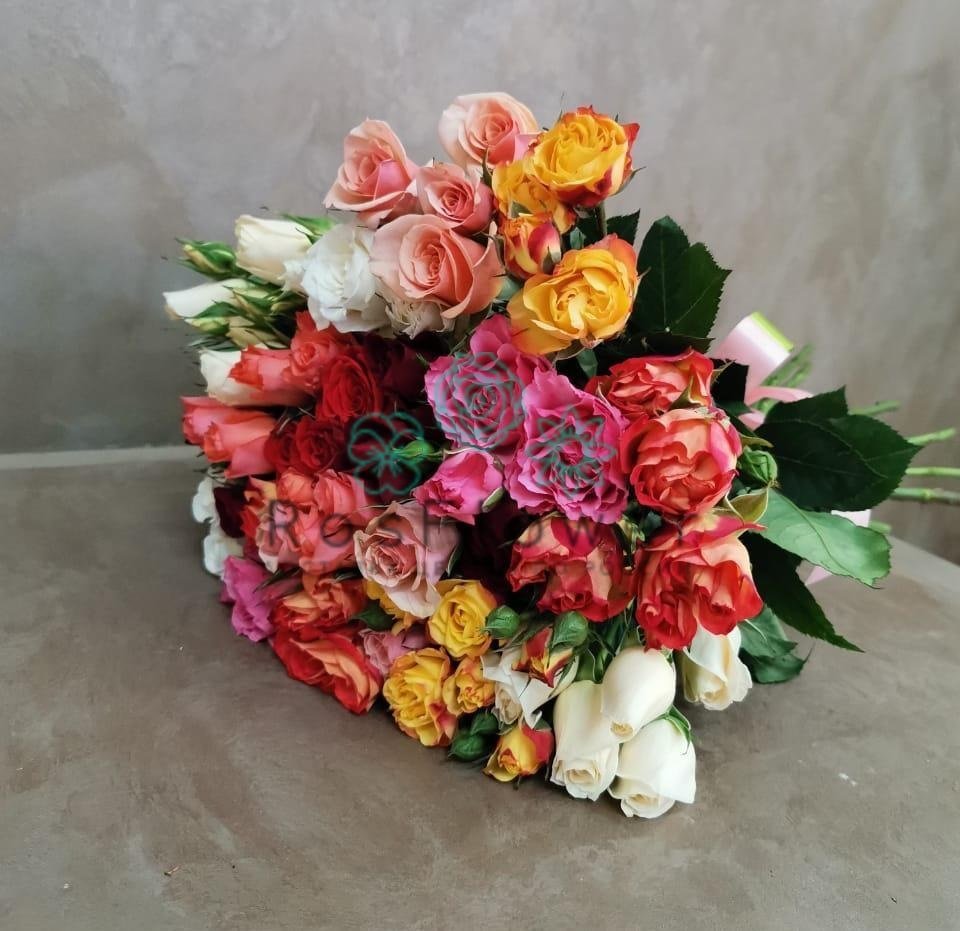 Букет цветов из: Розы в Каменнобродской