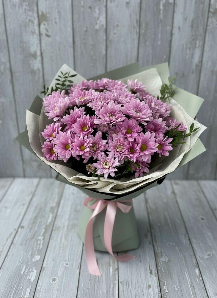 Букет цветов из: Хризантемы в Каменнобродской
