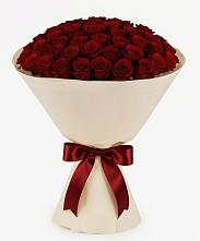 Букет 101 Бордовая роза Блэк Бакарра #REPLACE_PRED# Каменнобродской