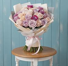 Букет цветов из:  Розы в Каменнобродской
