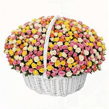 Премиум букет из: Розы #REPLACE_PRED# Каменнобродской