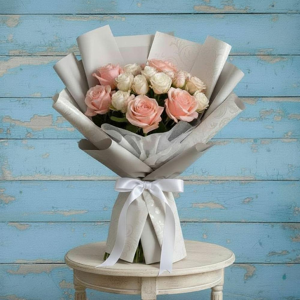 Букет цветов из: Розы в Каменнобродской