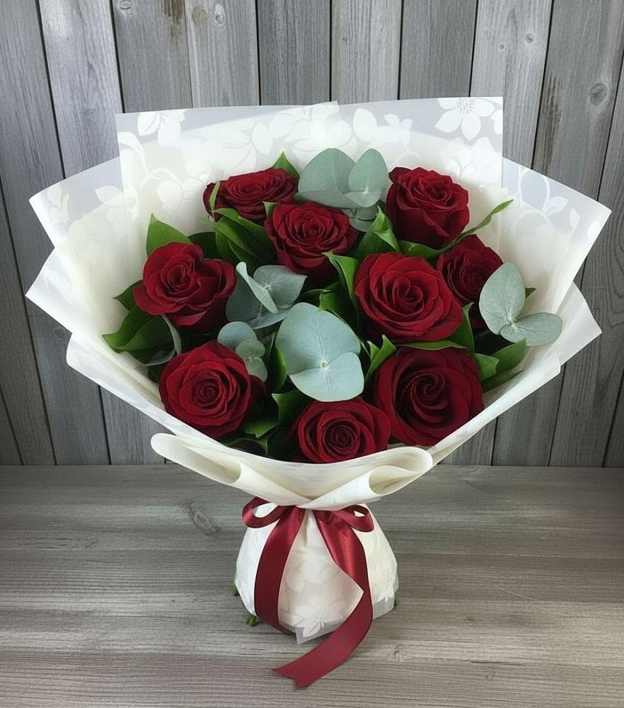 Букет цветов из: Розы в Каменнобродской