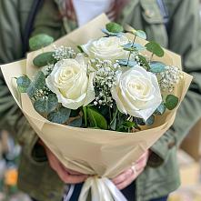 Букет цветов из:  Розы #REPLACE_PRED# Каменнобродской