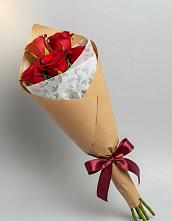 Букет цветов из:  Розы в Каменнобродской