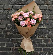 Букет цветов из:  Розы в Каменнобродской