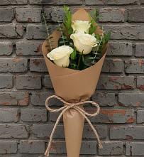 Букет цветов из:  Розы в Каменнобродской