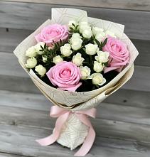 Букет цветов из:  Розы в Каменнобродской