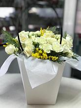 Цветочная композиция из Розы  в Каменнобродской