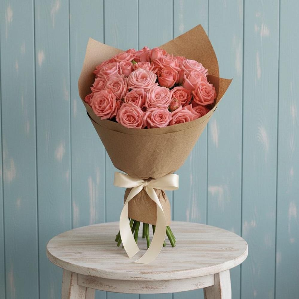 Букет цветов из: Розы в Каменнобродской