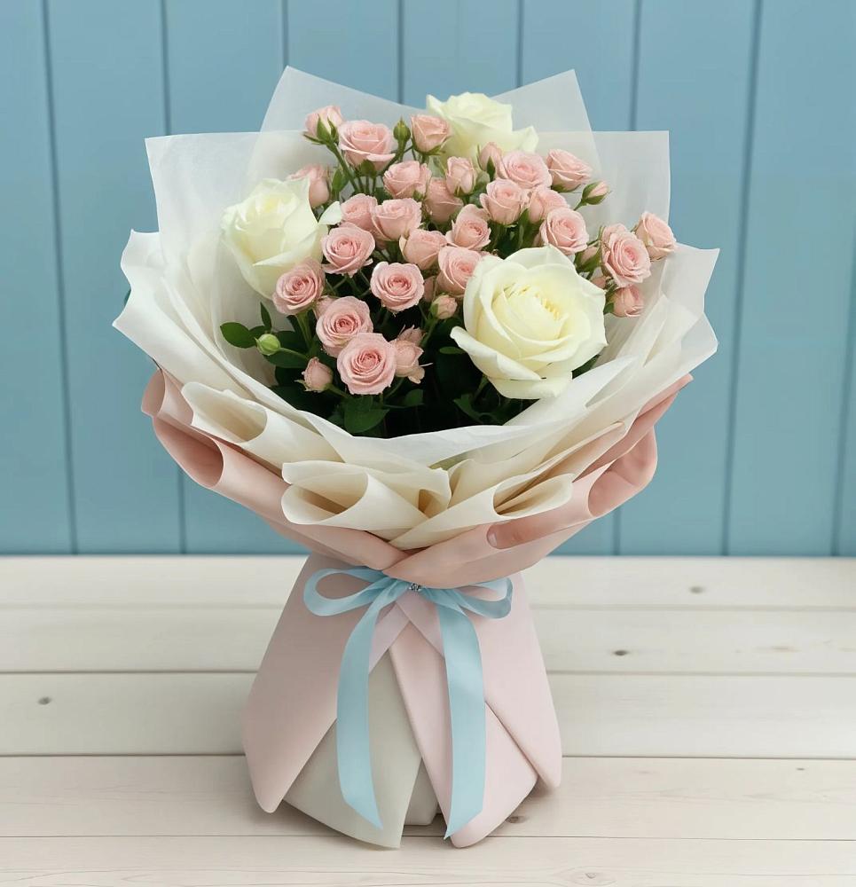 Букет цветов из: Розы в Каменнобродской