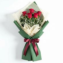 Букет цветов из:  Розы в Каменнобродской