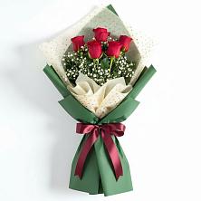 Букет цветов из:  Розы в Каменнобродской