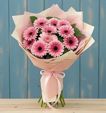 Букет цветов из:  Герберы в Каменнобродской